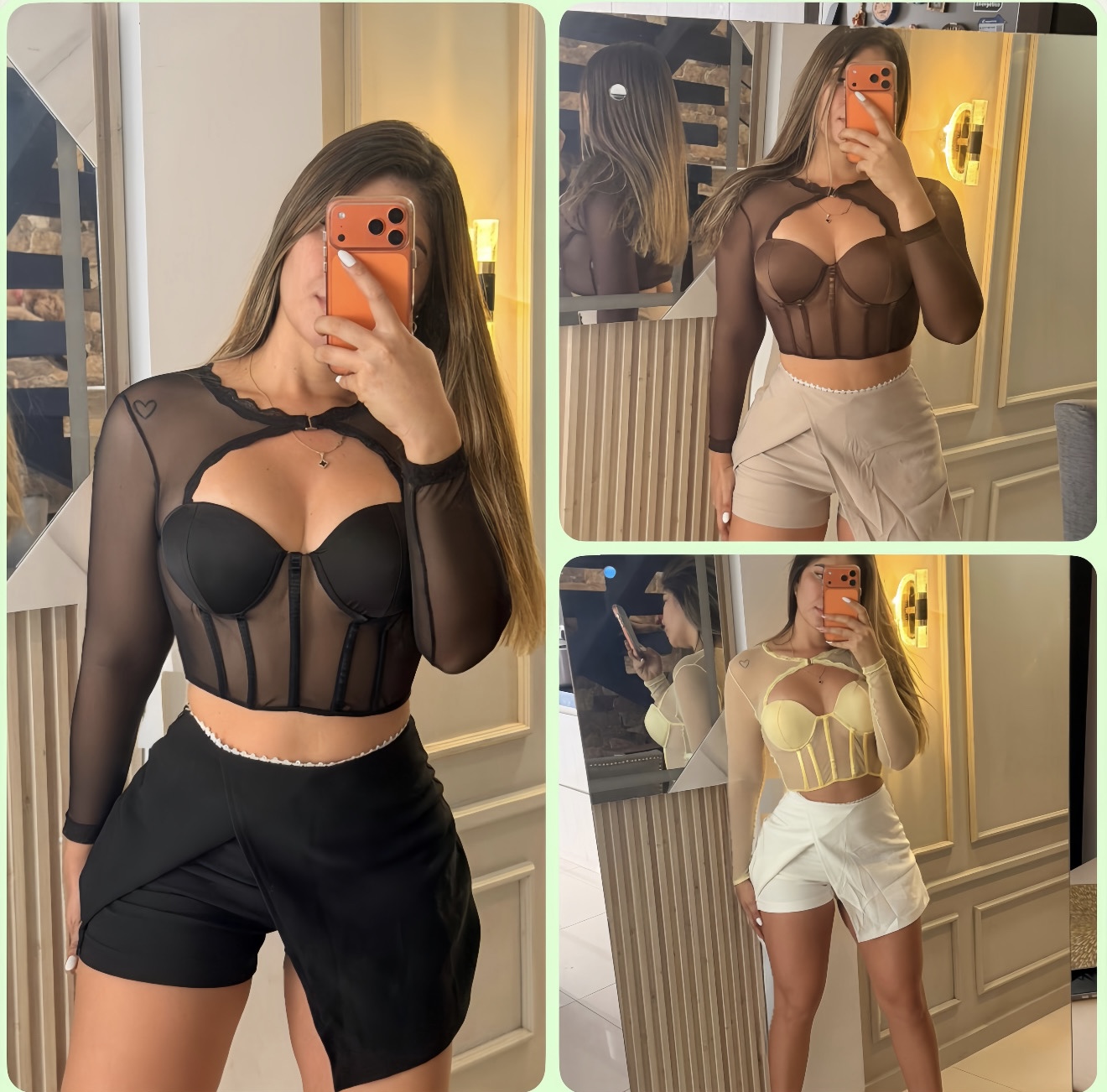 CORSET MANGA LARGA MAYATEX