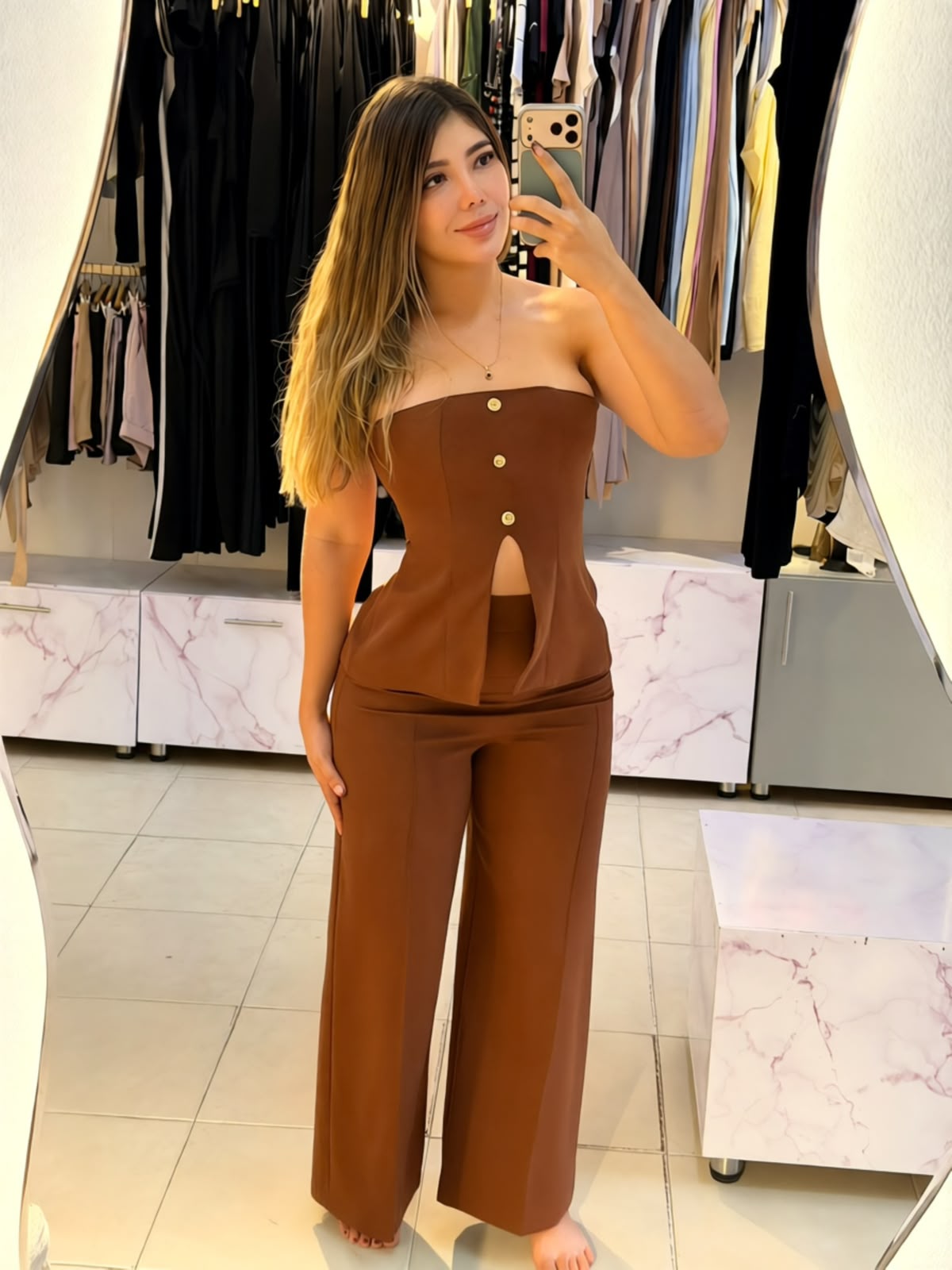 SET PANTALON LINO NOCHES DE VIENA
